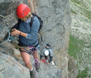 Aventura en las paredes de los Altos Alpes 